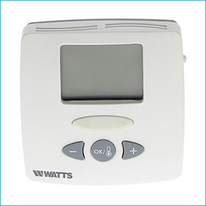 WATTS WFHT-LCD Термостат комнатный с ЖК дисплеем и датчиком пола