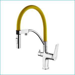 LEMARK COMFORT LM3074C-Yellow Смеситель для кухни с подключением к фильтру с питьевой водой